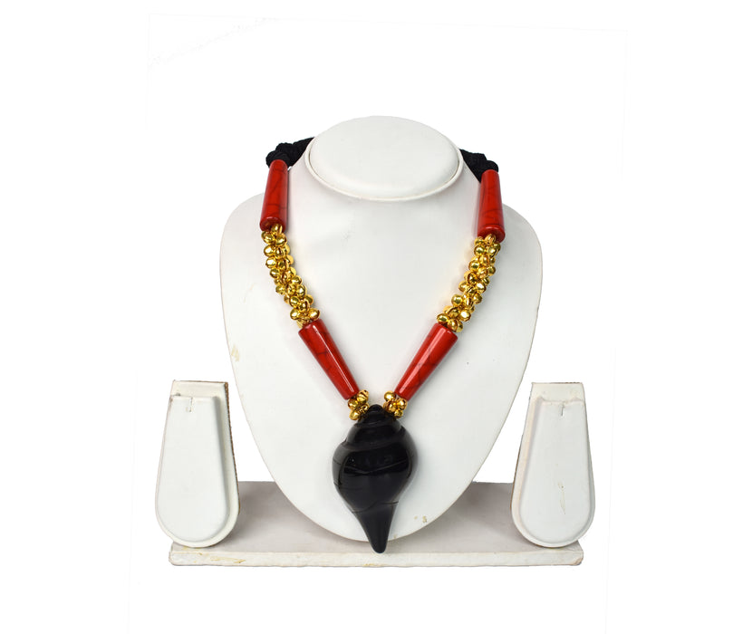 Chemical Beaded Fashion Designed Pendant Necklace for Women and Girls-UFH309