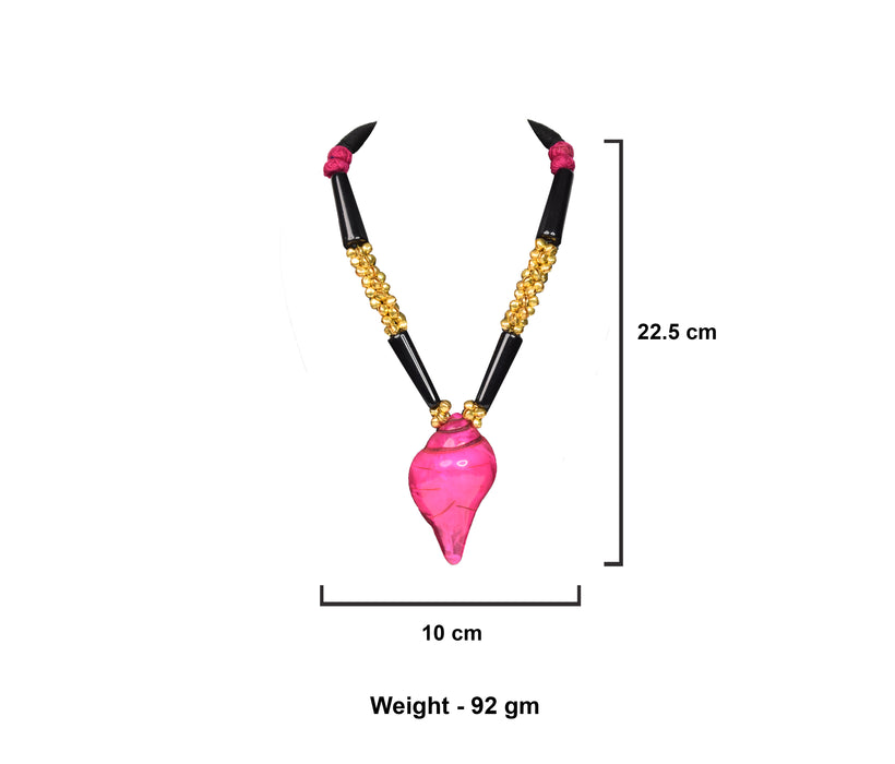 Chemical Beaded Fashion Designed Pendant Necklace for Women and Girls-UFH309